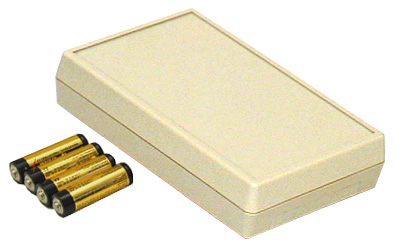Pactec HP Handgehäuse-4AA mit Batteriefach, beige